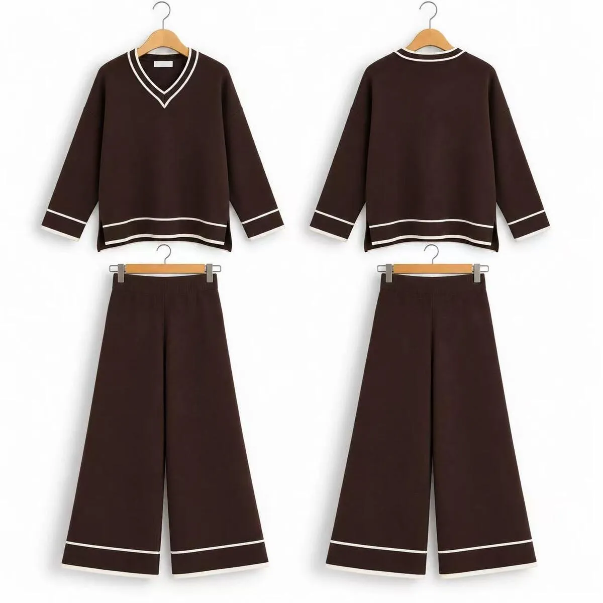 ensemble-femme-deux-pieces-a-col-v-contraste-haut-manches-longues-et-p_marron-fonce_6aa11d0d495c1.webp